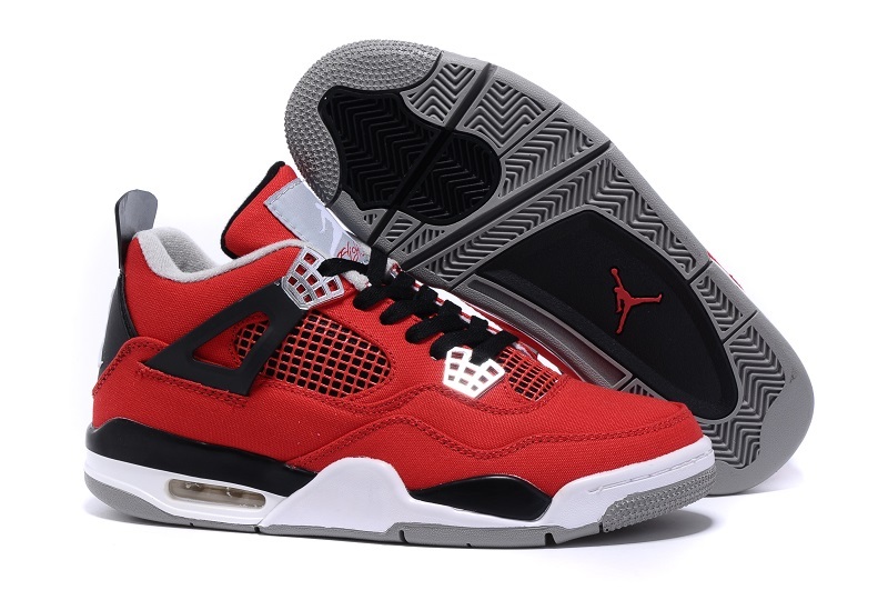 Eminem x Carhartt x Nike Air Jordan 4 Red Black White Shoes