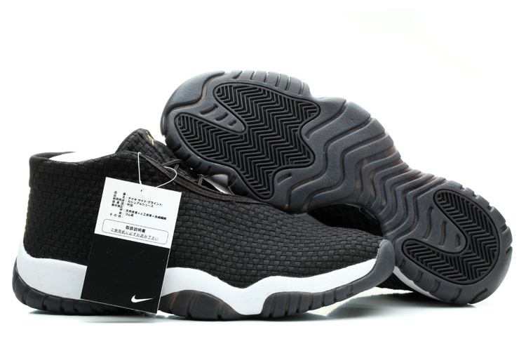 Nike Jordan Future Glow Shoes Black White