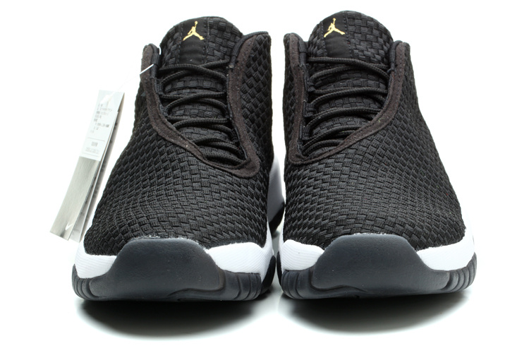 Nike Jordan Future Glow Shoes Black White - Click Image to Close