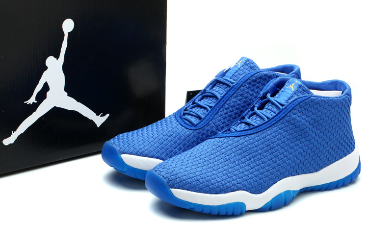 Nike Jordan Future Glow Shoes Blue White