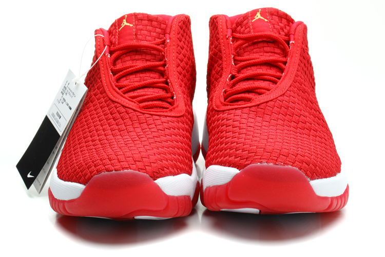 Nike Jordan Future Glow Shoes Red White