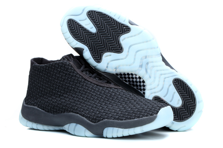 Nike Jordan Future Shoes Black Light Green - Click Image to Close