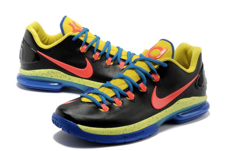 Nike Kevin Durant 5 Low Black Blue Yellow