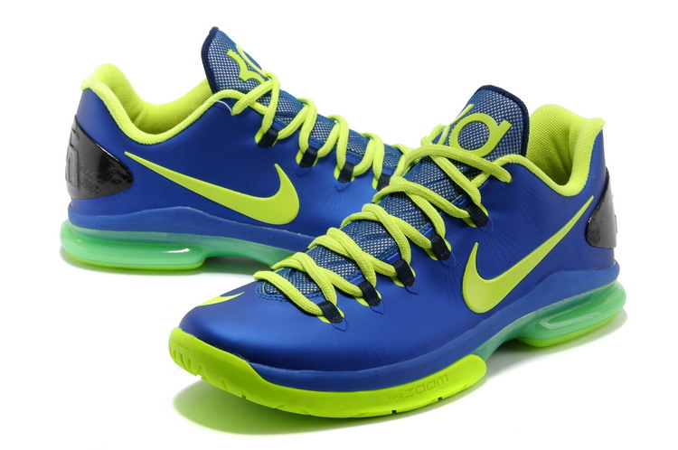 Nike Kevin Durant 5 Low Blue Green - Click Image to Close