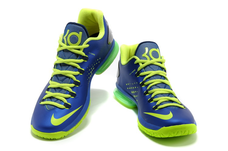 nike kd blue and green