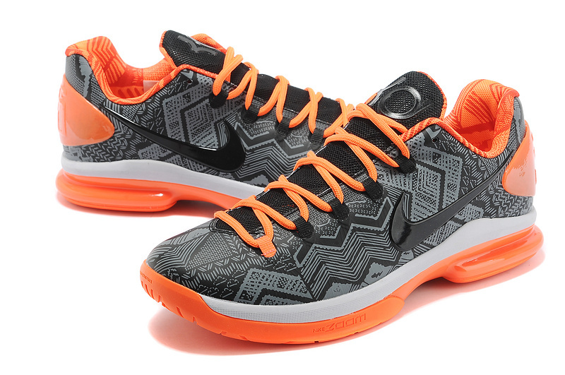 Kevin Durant 5 Low Grey Black Orange For Women