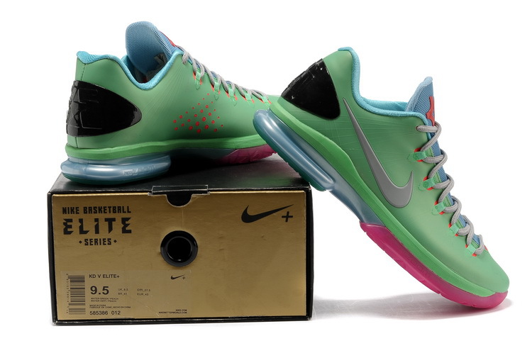 Nike Kevin Durant 5 Low Light Green Pink Grey