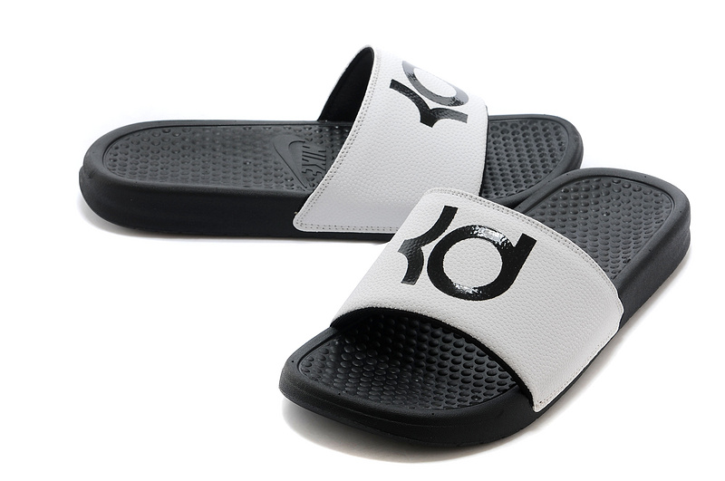 Nike Kevin Durant 6 Massage Hydro Sandal Black White - Click Image to Close