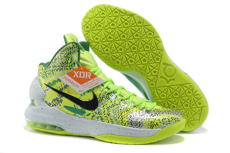 Nike KD 5 High All Star White Green