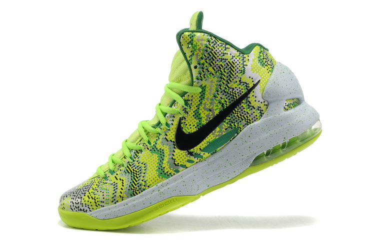 Nike KD 5 High All Star White Green - Click Image to Close