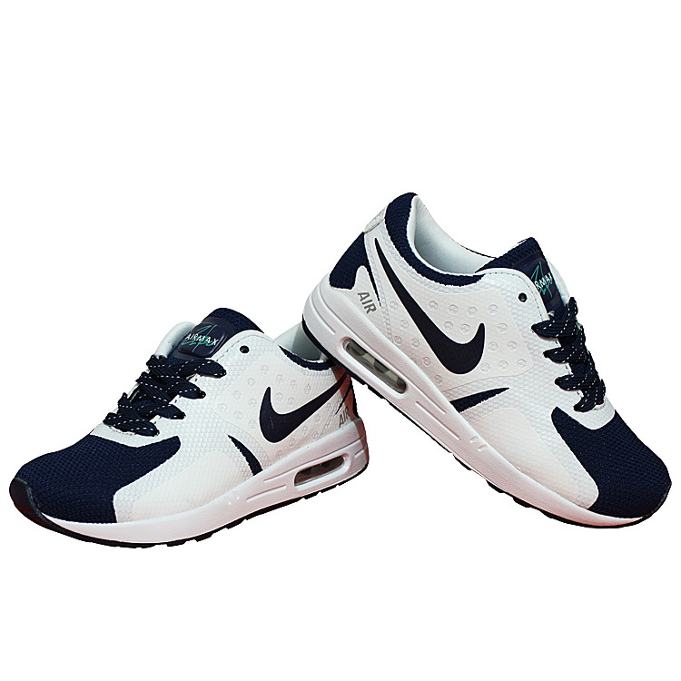 Kids Nike Air Max Zero 87 II Deep Blue White Shoes