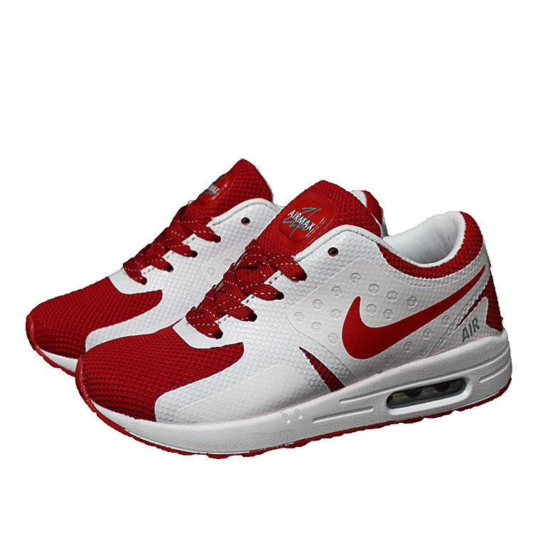 Kids Nike Air Max Zero 87 II Red White Shoes - Click Image to Close