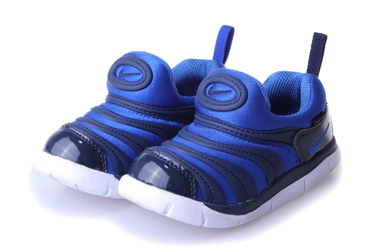 Nike Dynamo Free Black Blue Shoes For Kids