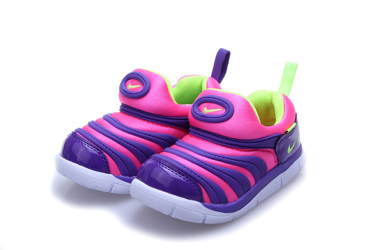 Nike Dynamo Free Pink Purple White Shoes For Kids - Click Image to Close