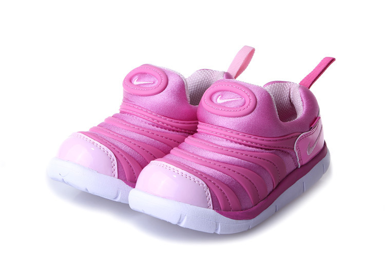 Nike Dynamo Free Pink White Shoes For Kids - Click Image to Close