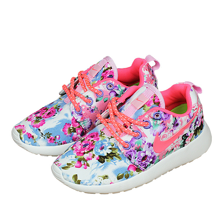 Kids Nike Roshe Run Colorful Shoes