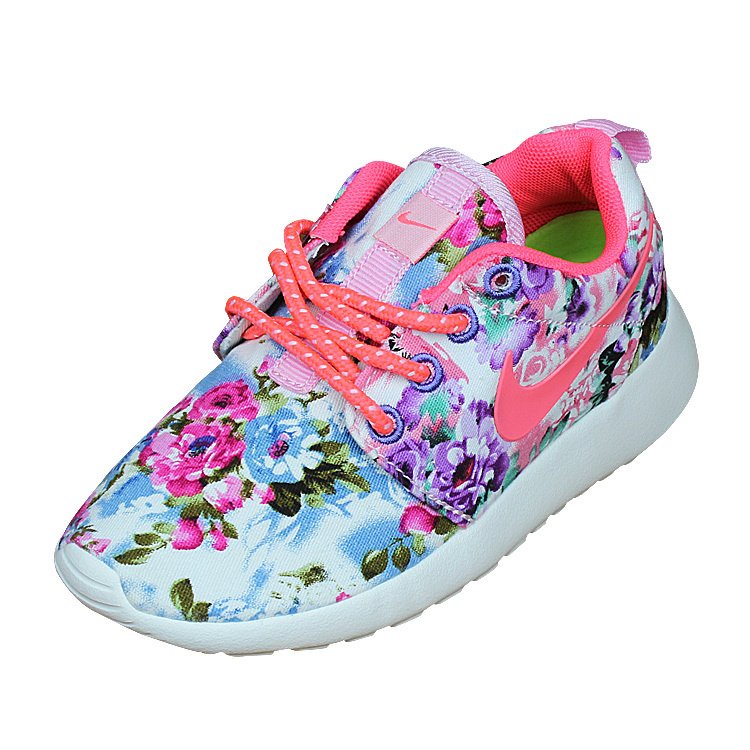 Kids Nike Roshe Run Colorful Shoes - Click Image to Close