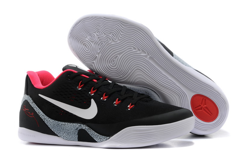 kobe black and pink shoes
