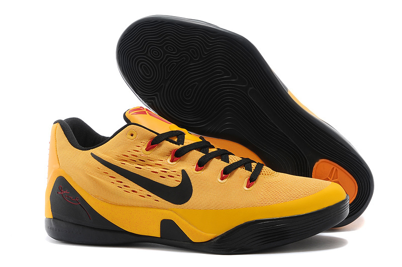 kobe bryant shoes yellow