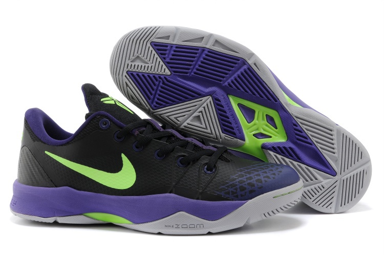 Kobe Bryant Venomenon 4 Black Purple Green Shoes - Click Image to Close