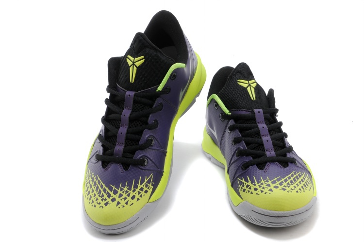 Kobe Bryant Venomenon 4 Purple Green Grey Shoes