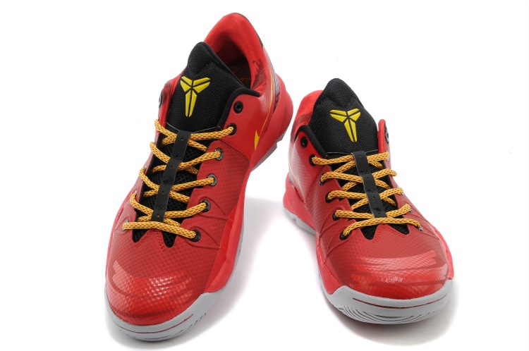 Kobe Bryant Venomenon 4 Red Yellow Black Shoes