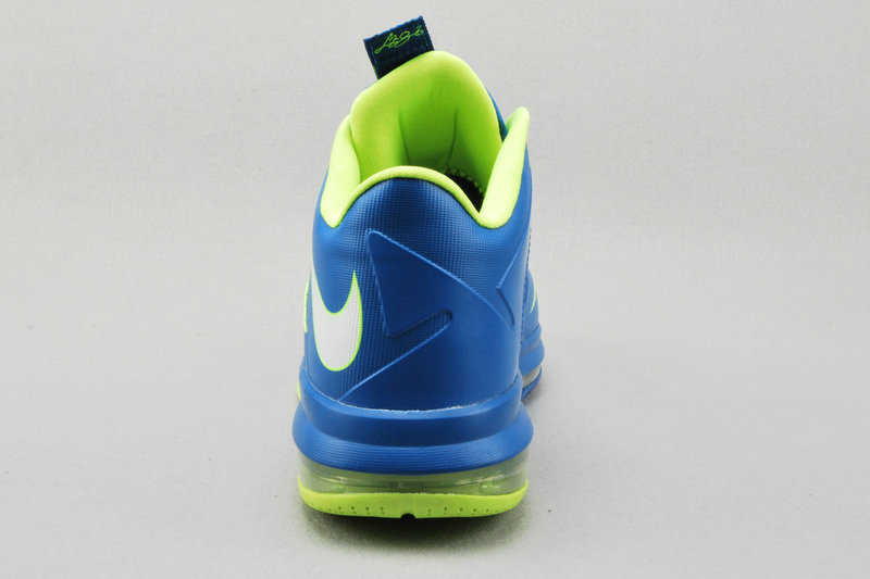 Nike Lebron James 10 Shoes Low Low Blue Green - Click Image to Close