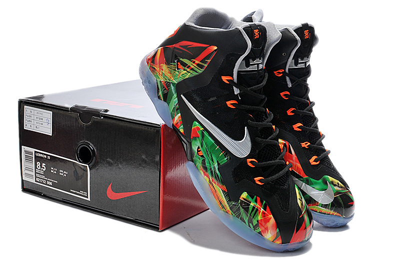 Latest Popular Lebron James 11 Neon Light Edition Shoes