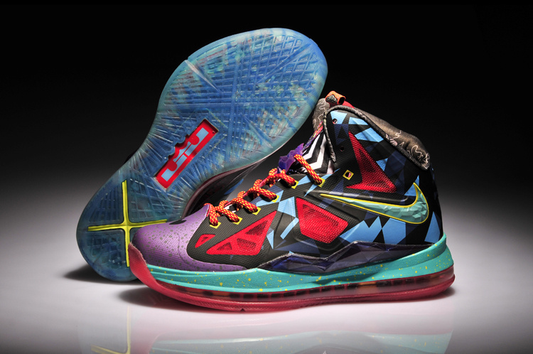 Nike Lebron James 10 MVP Shoes For Women - Click Image to Close