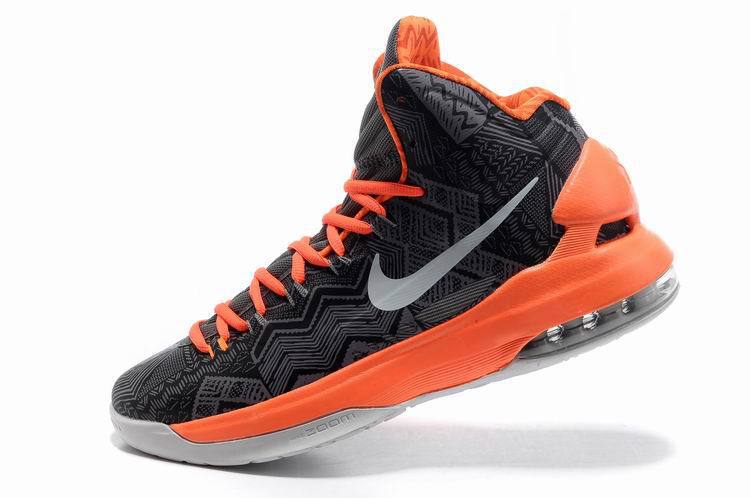 2014 Kevin Durant 5 Limited Shoes Black Orange - Click Image to Close