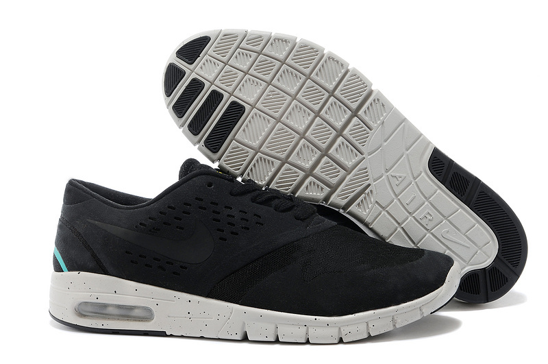 Nike Air Eric Koston 2 Max Low Black White Shoes - Click Image to Close