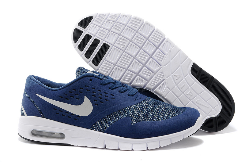 Nike Air Eric Koston 2 Max Low Blue White Shoes - Click Image to Close