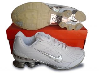 Mens Nike Shox R5 New Galvanoplastics Silver White - Click Image to Close