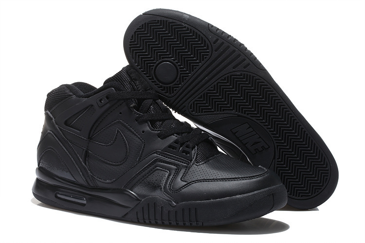 NIKE Airtech Chaiienge II All Black Shoes - Click Image to Close