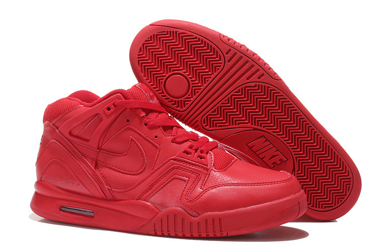 NIKE Airtech Chaiienge II All Red Shoes - Click Image to Close