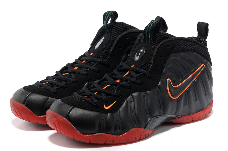 Air Foamposite One Shooting Stars Black Red Shoes