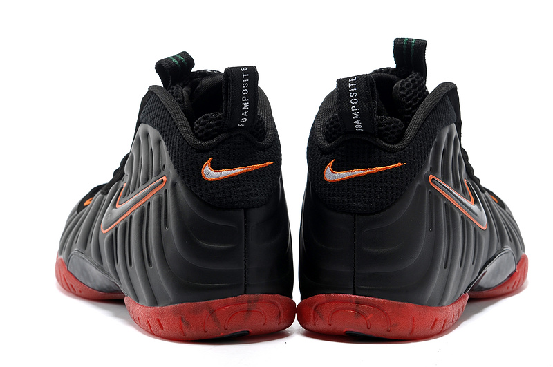 Air Foamposite One Shooting Stars Black Red Shoes