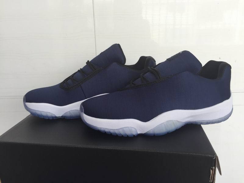 2015 Nike Air Jordan 11 Future Low Deep Blue Shoes