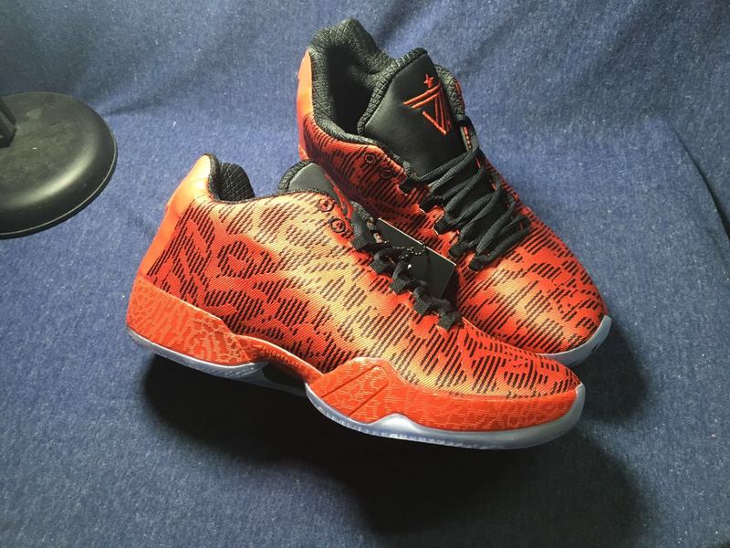 New Air Jordan 29 Low Jimmy Buttler Orange Black Shoes - Click Image to Close