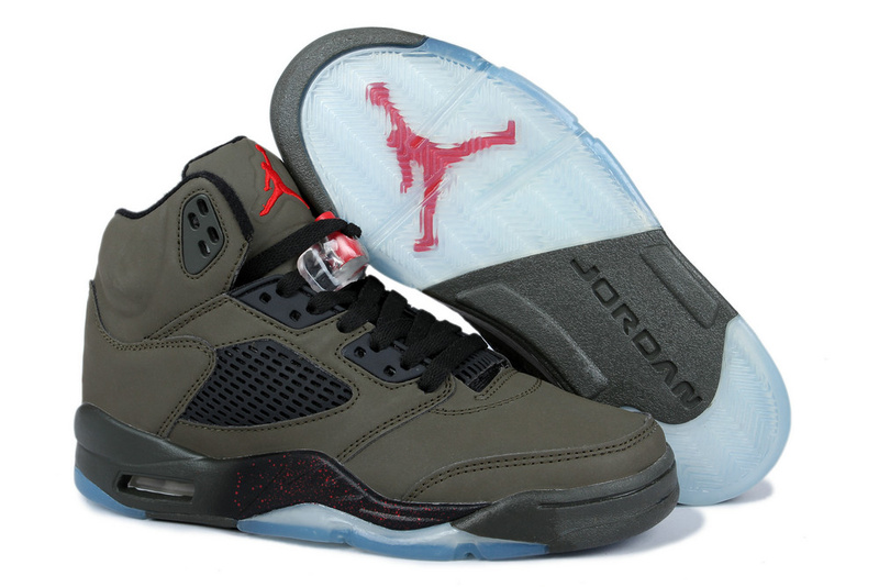 New Nike Air Jordan 5 Retro Fear Pack Shoes - Click Image to Close