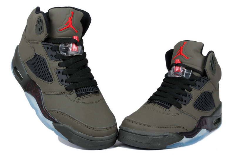 New Nike Air Jordan 5 Retro Fear Pack Shoes - Click Image to Close