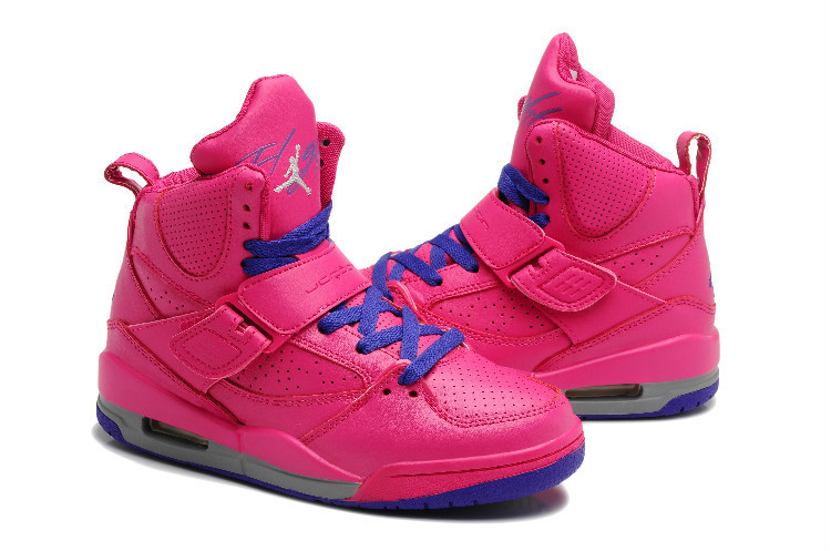 Air Jordan Flight 4.5 Rose Red Blue For Women