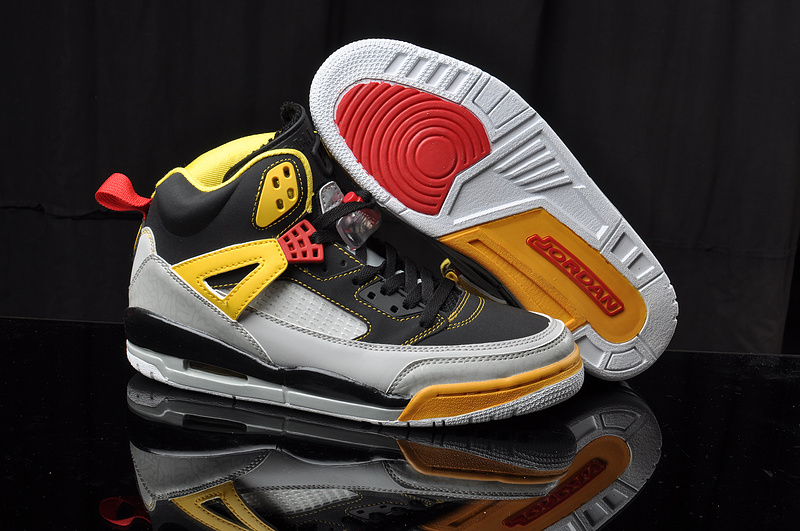 Nike Jordan 3.5 Black Grey Yellow Red Shoes - Click Image to Close