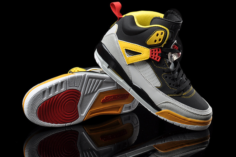 Nike Jordan 3.5 Black Grey Yellow Red Shoes - Click Image to Close
