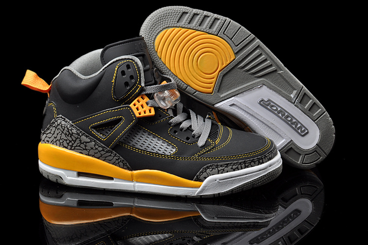 Nike Jordan 3.5 Black Yellow Shoes - Click Image to Close