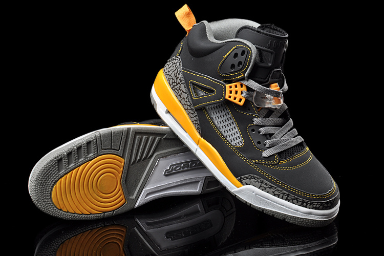 Nike Jordan 3.5 Black Yellow Shoes - Click Image to Close