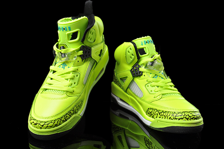 Nike Jordan 3.5 Green Black Shoes