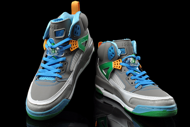 Nike Jordan 3.5 Grey Blue Green Shoes