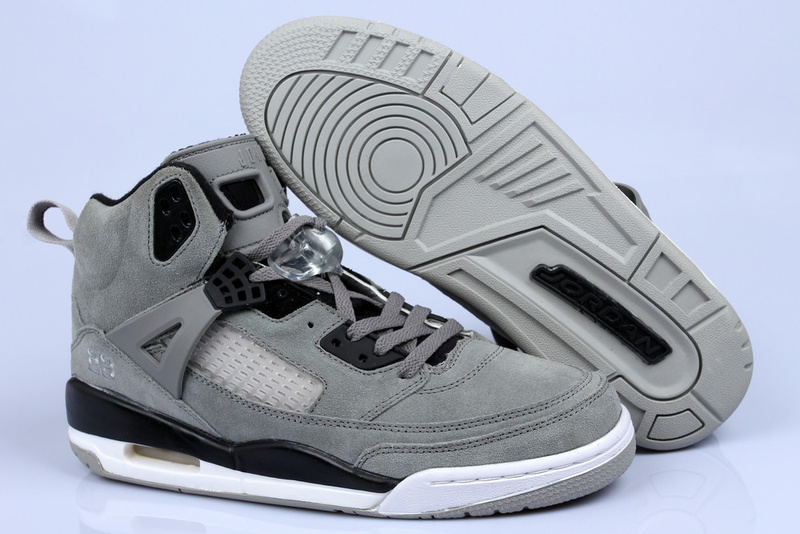 Nike Jordan 3.5 Suede Grey Black White Shoes - Click Image to Close