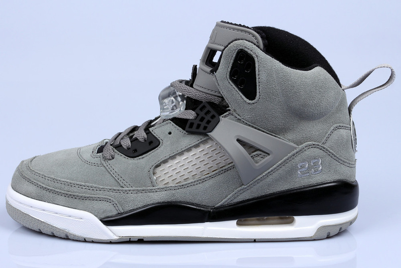 Nike Jordan 3.5 Suede Grey Black White Shoes - Click Image to Close